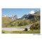 Postal Lago de Gliere, Champagny en vanoise en verano
