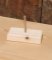 clave de sol de madera maciza montada sobre una base, decoración de mesa de boda, regalo para músicos