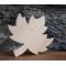 Découpe feuille d'erable en bois a décorer
