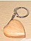 porte clef coeur, cadeau noces de bois, saint valentin