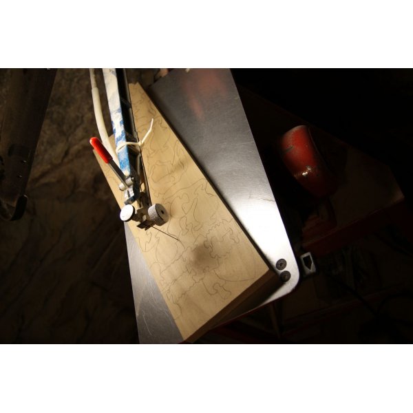 Puzzle de madera 3 piezas gato, Hetre gatito, hecho a mano