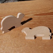 figurita de tortuga miniatura 3mm para pintar y pegar madera maciza de arce adorno hecho a mano scrapbooking